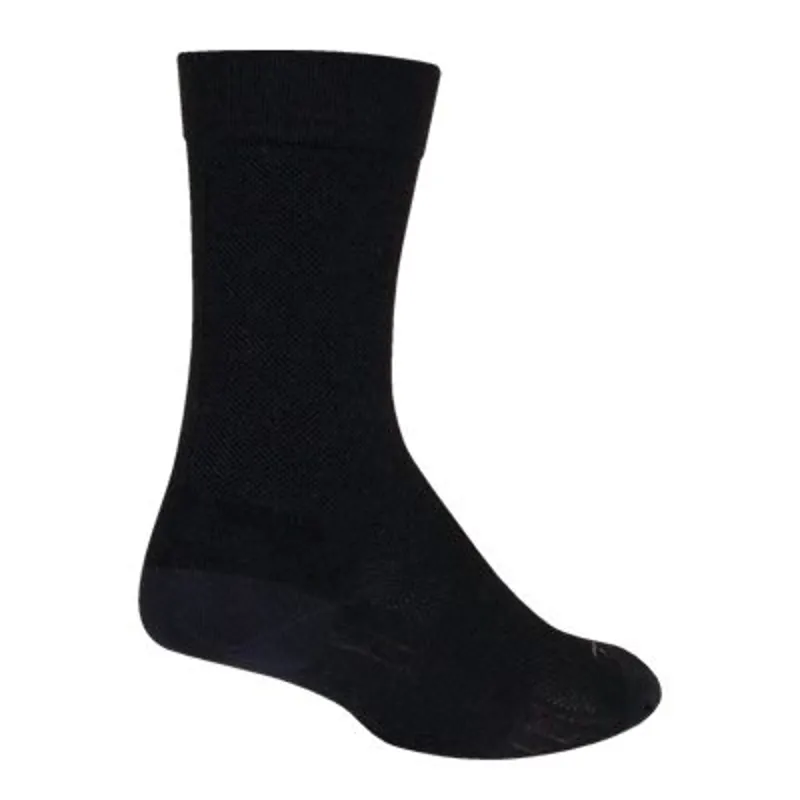 SockGuy Black SGX Wool Socks
